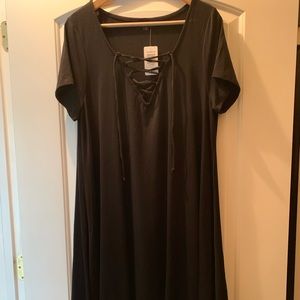 New Torrid Black Jersey Dress 2X